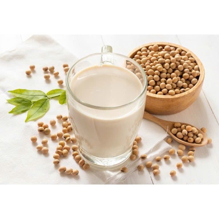 Bột Đậu Nành Nhân Sen NGUYÊN CHẤT Thanh Long Uống Liền Lotus Soybean Powder 10 gói x35gr