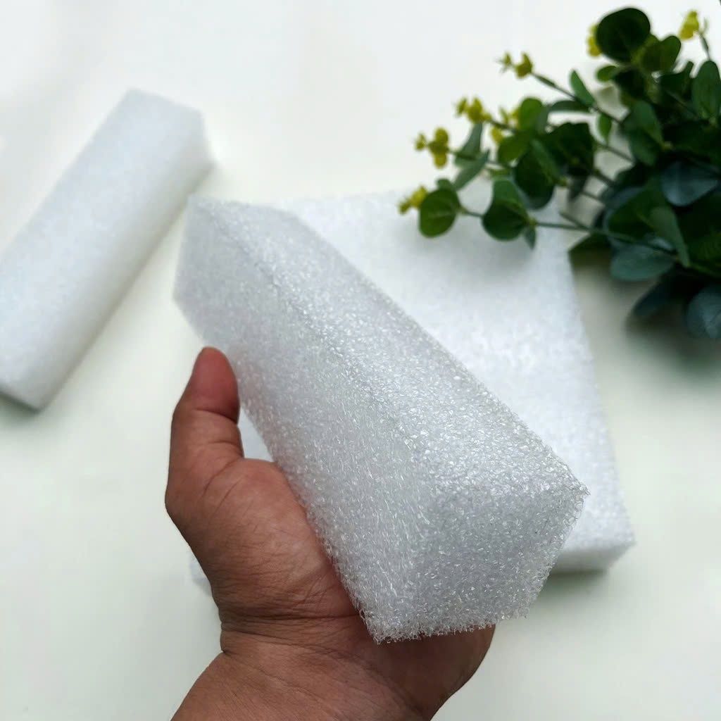 (Dày 4cm) Foam PE - Mút - Xốp Cắm Hoa, Lót Hàng Siêu Đàn Hồi- Phụ Kiện Bó Hoa