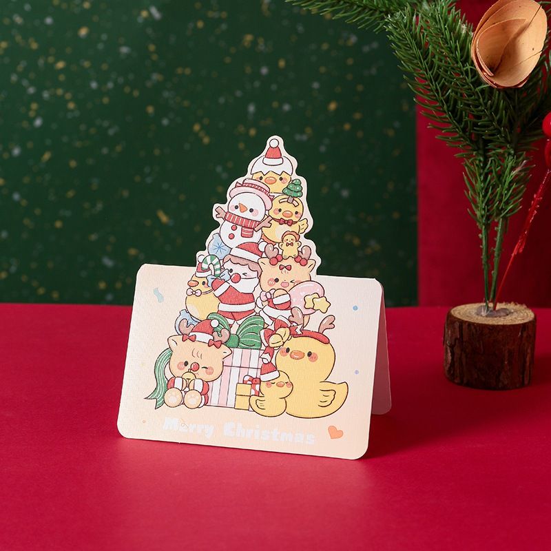 Thiệp Mini Đáng Yêu Chúc Mừng Lễ Giáng Sinh, Noel