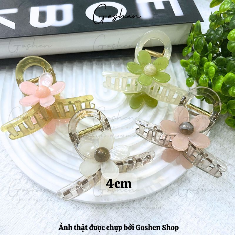 Kẹp Tóc Hoa 3D Hàn Quốc Dễ Thương