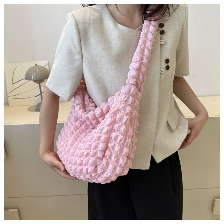 Túi Tote Vải Xốp, Túi Đeo Chéo Đeo Vai Đựng Đồ Vải 2 Lớp
