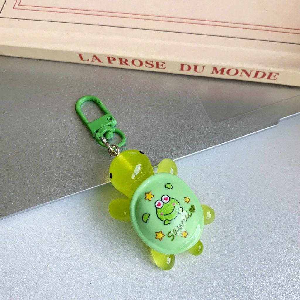 Móc Khóa Rùa Nhiều Màu Mini Xinh Xắn Đáng Yêu