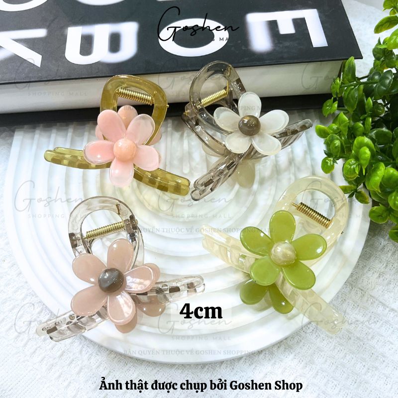 Kẹp Tóc Hoa 3D Hàn Quốc Dễ Thương