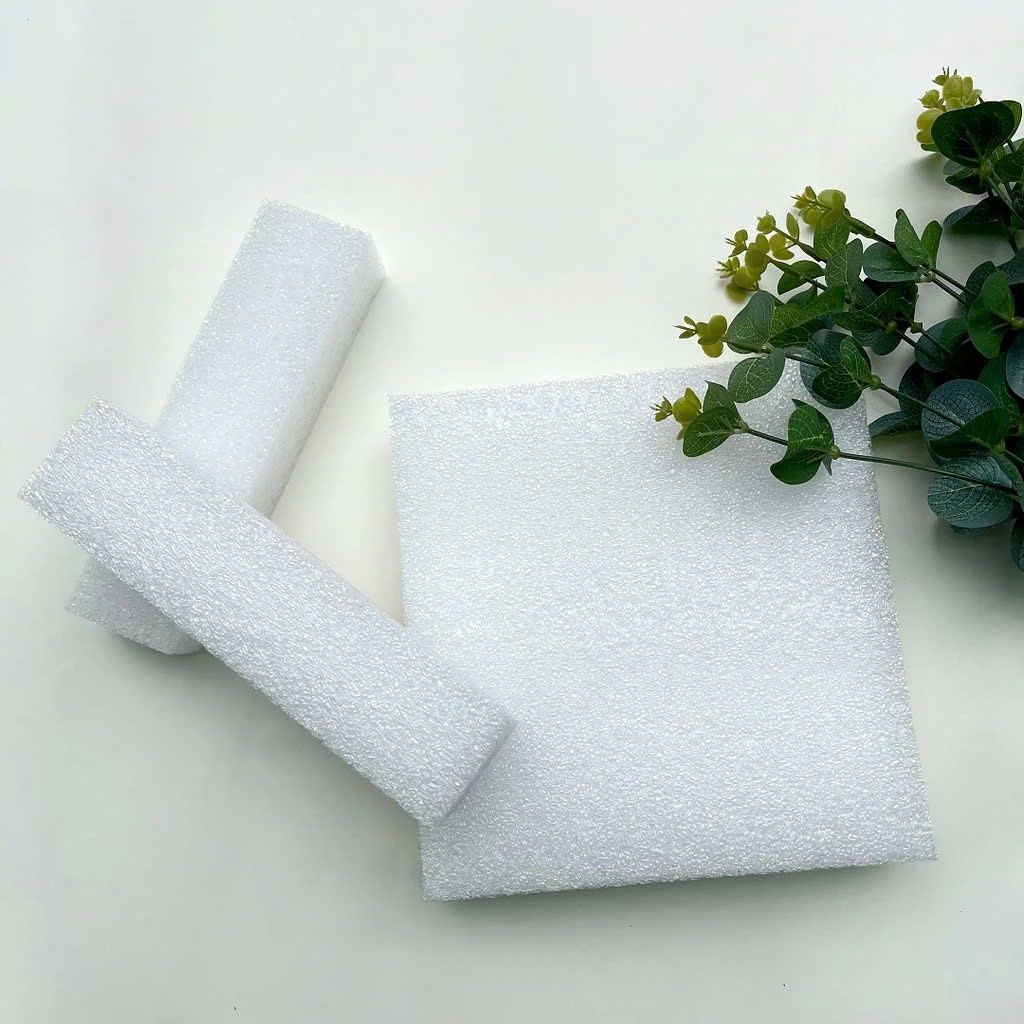(Dày 4cm) Foam PE - Mút - Xốp Cắm Hoa, Lót Hàng Siêu Đàn Hồi- Phụ Kiện Bó Hoa