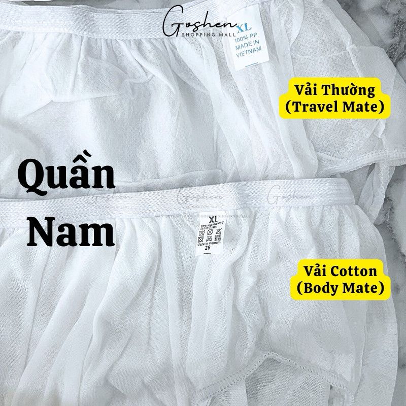 Quần Lót Giấy Miễn Giặt Siêu Tiện Lợi, Sạch Sẽ (Che Tên Sp)