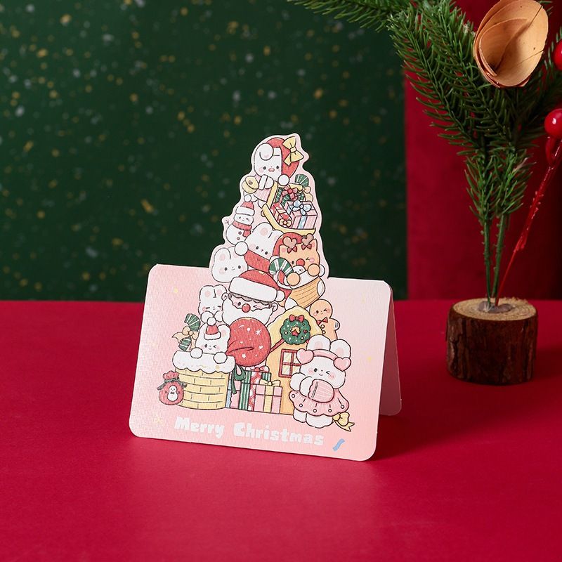 Thiệp Mini Đáng Yêu Chúc Mừng Lễ Giáng Sinh, Noel