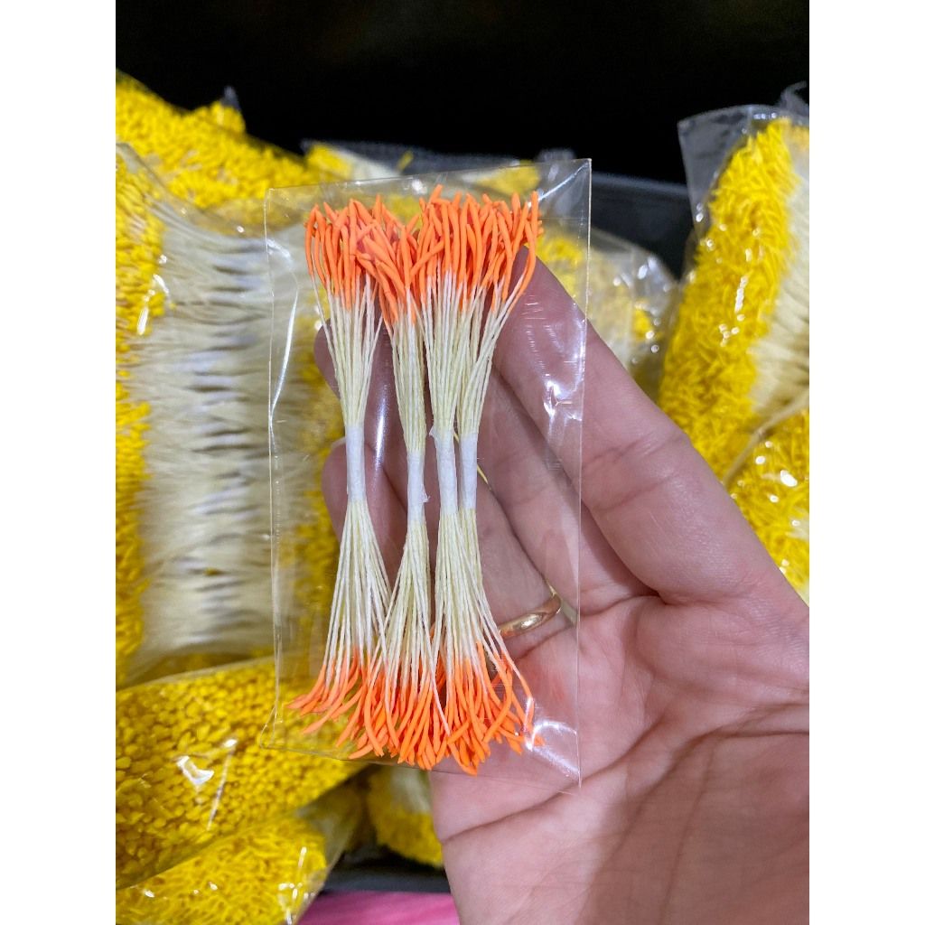 Nhụy hoa, nhuỵ bột làm hoa mai, đào, mẫu đơn, hoa handmade