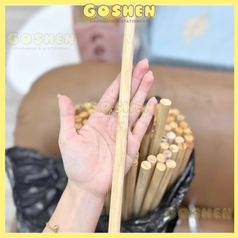 Que Tre Tròn Dài 30cm Phi 12 Dùng Làm Handmade Mô Hình