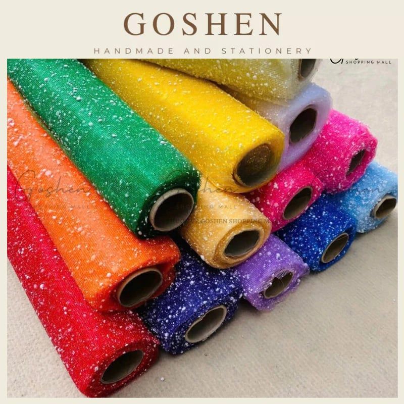 (50cm x Dài 4.8m) Cuộn Lưới Gói Hoa Bọt Tuyết Cao Cấp - Quà Tặng - Handmade