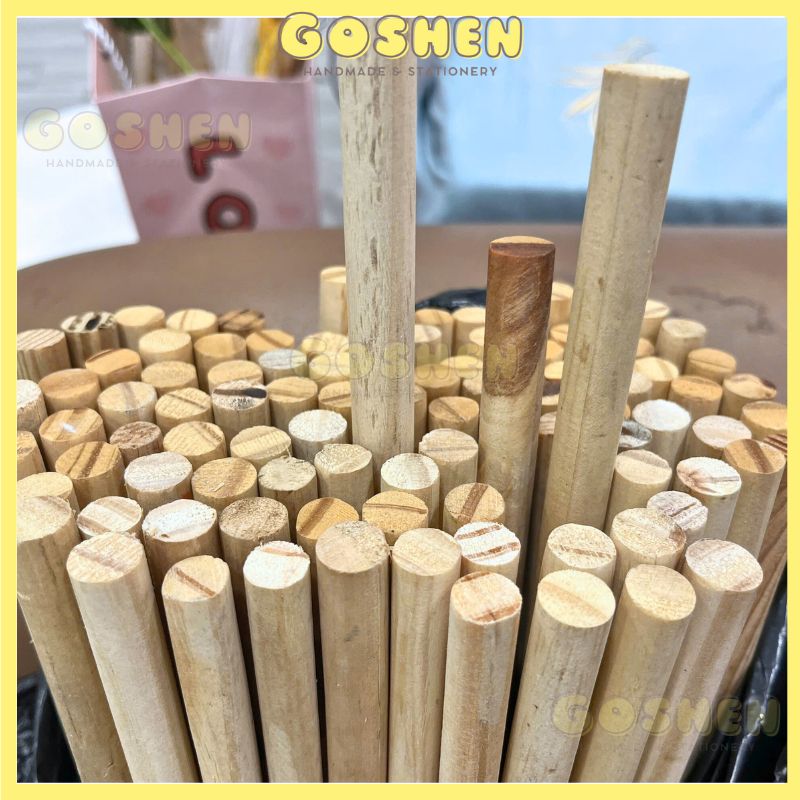 Que Tre Tròn Dài 30cm Phi 12 Dùng Làm Handmade Mô Hình