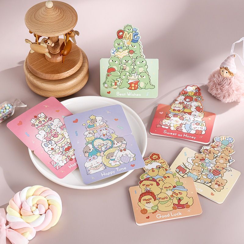 Thiệp Hoạt Hình Cute Ngộ Nghĩnh Chúc Mừng Sự Kiện, Ngày Lễ, Sinh Nhật