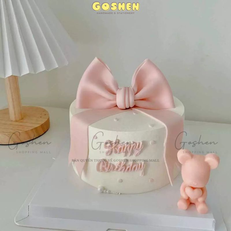 (12 x 18cm) Nơ Xốp Trang Trí Bó Hoa, Bánh Kem, Quà