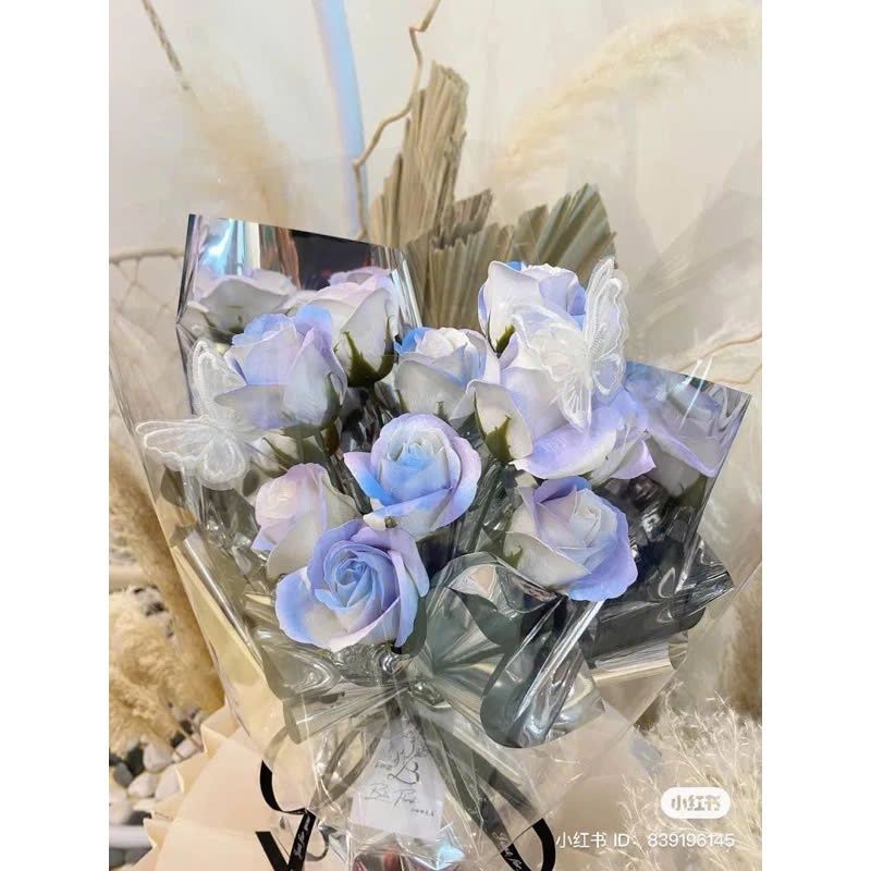 ( 58*58cm) Giấy Bạc Tráng Gương Cao Cấp Gói Hoa.- Gói Quà