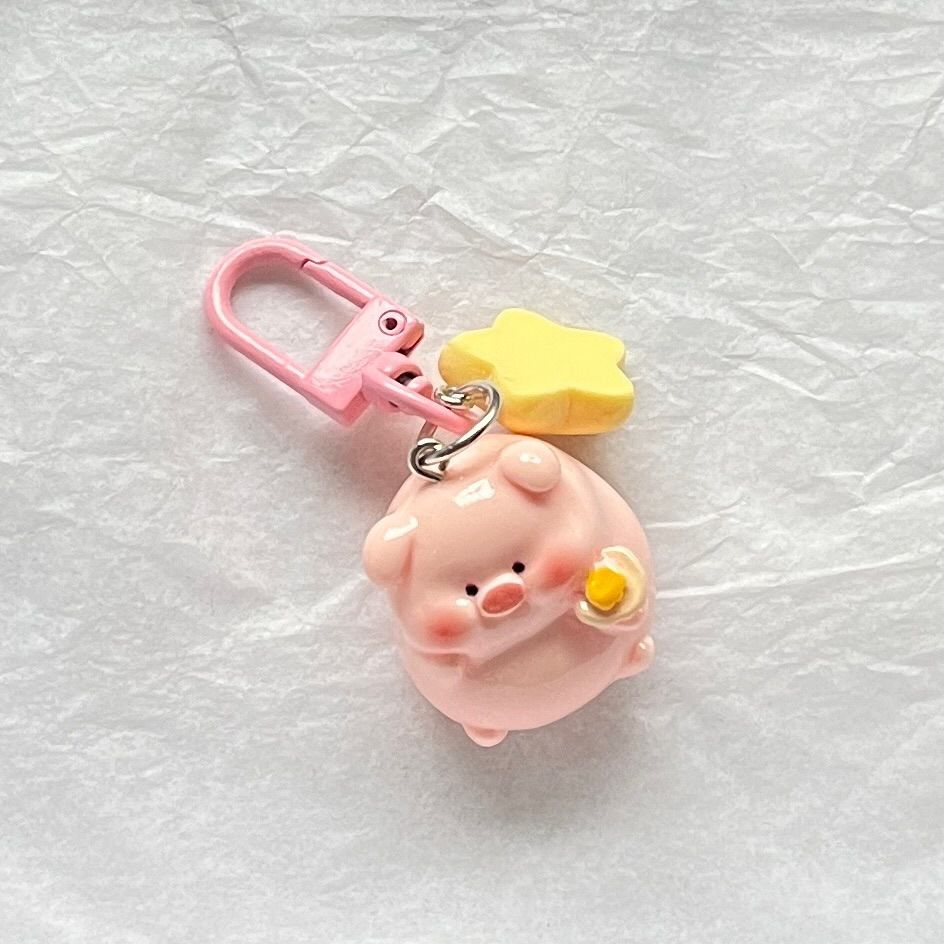Móc Khóa Charm Mini Hoạt Hình, Móc Treo Balo, Túi Xách Cute Dễ Thương