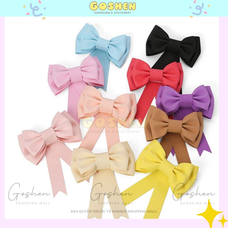 (12 x 18cm) Nơ Xốp Trang Trí Bó Hoa, Bánh Kem, Quà