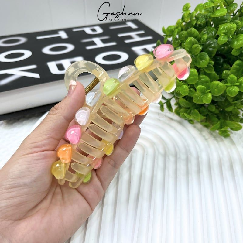 Kẹp Tóc Cho Tóc Dài Và Nhiều Tim Sao Dễ Thương Hàn Quốc