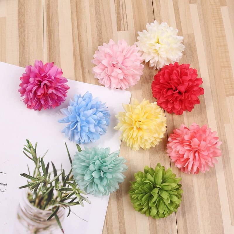 Hoa Thược Dược Bằng Vải Dùng Trang Trí, Decor, Làm Giỏ Quà, Tháp Bánh Nước