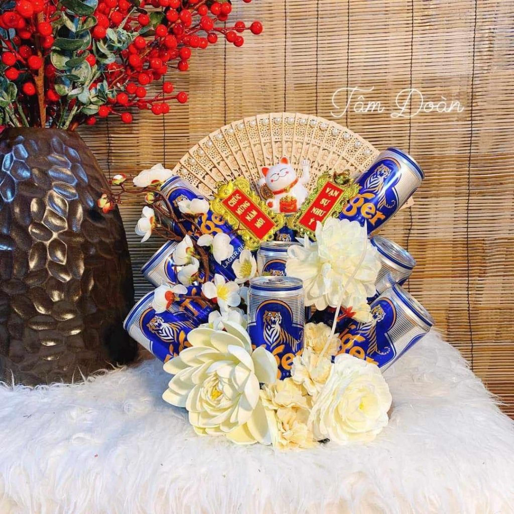 Set Phụ Kiện Trang Trí Tháp Bánh, Tháp Nước Tài Lộc Ngày Tết Cổ Truyền