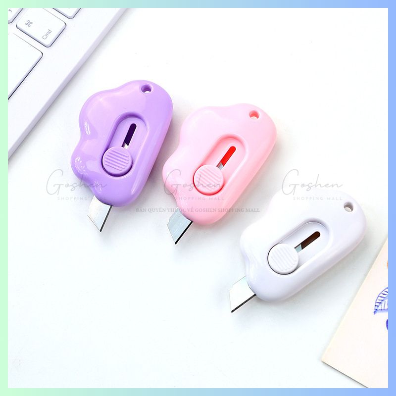 Dao Rọc Giấy Đám Mây Mini Tiện Lợi Dễ Thương