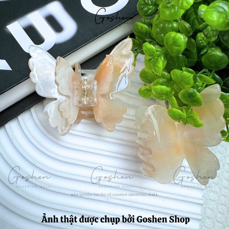 Kẹp Tóc Hình Bướm Thiết Kế Đáng Đẹp-Mới