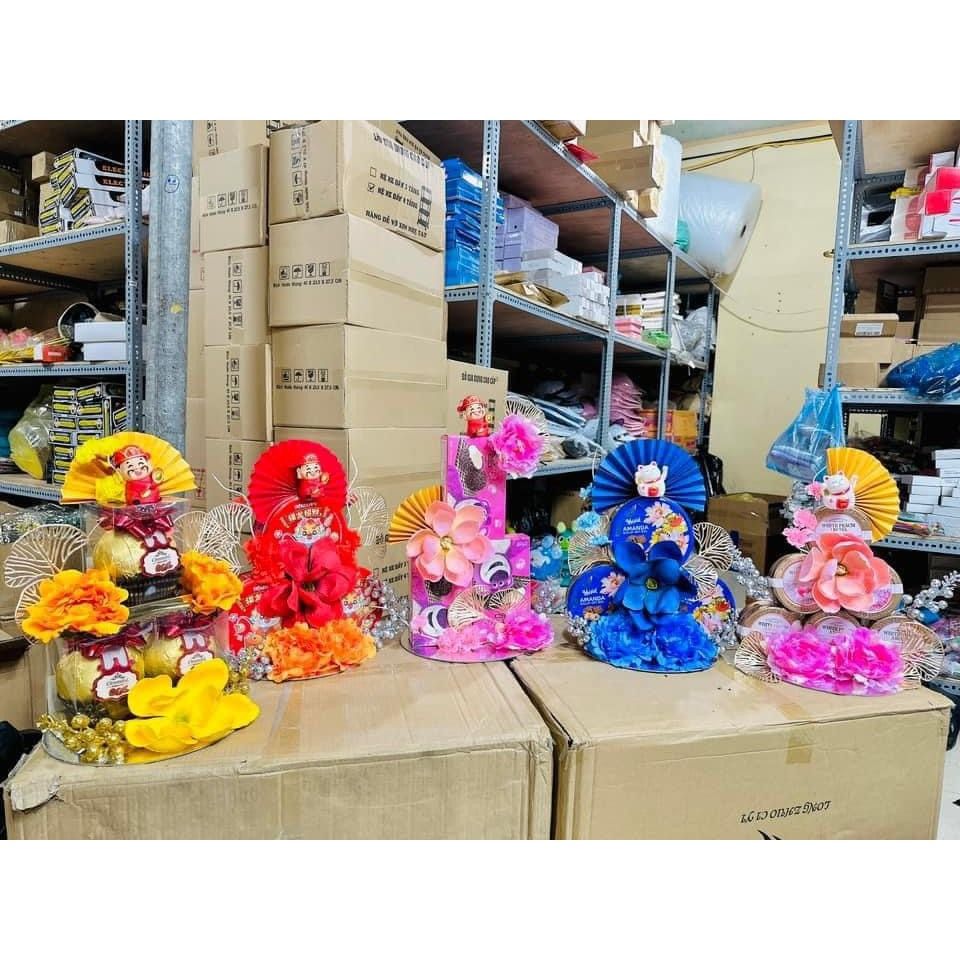 Set Phụ Kiện Trang Trí Tháp Bánh, Tháp Nước Tài Lộc Ngày Tết Cổ Truyền