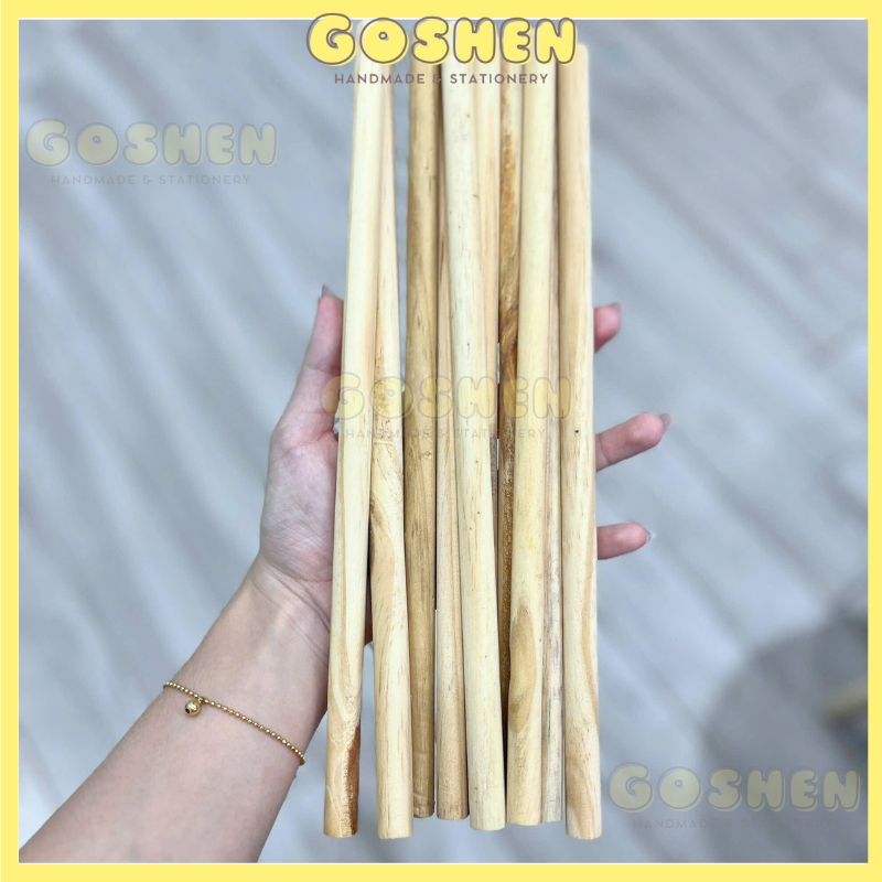 Que Tre Tròn Dài 30cm Phi 12 Dùng Làm Handmade Mô Hình