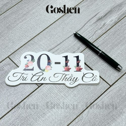 (Lẻ 1 cái) BANNER Theo Even, Nhiều Mẫu Mã, Dày, Cứng Cáp 12cm.
