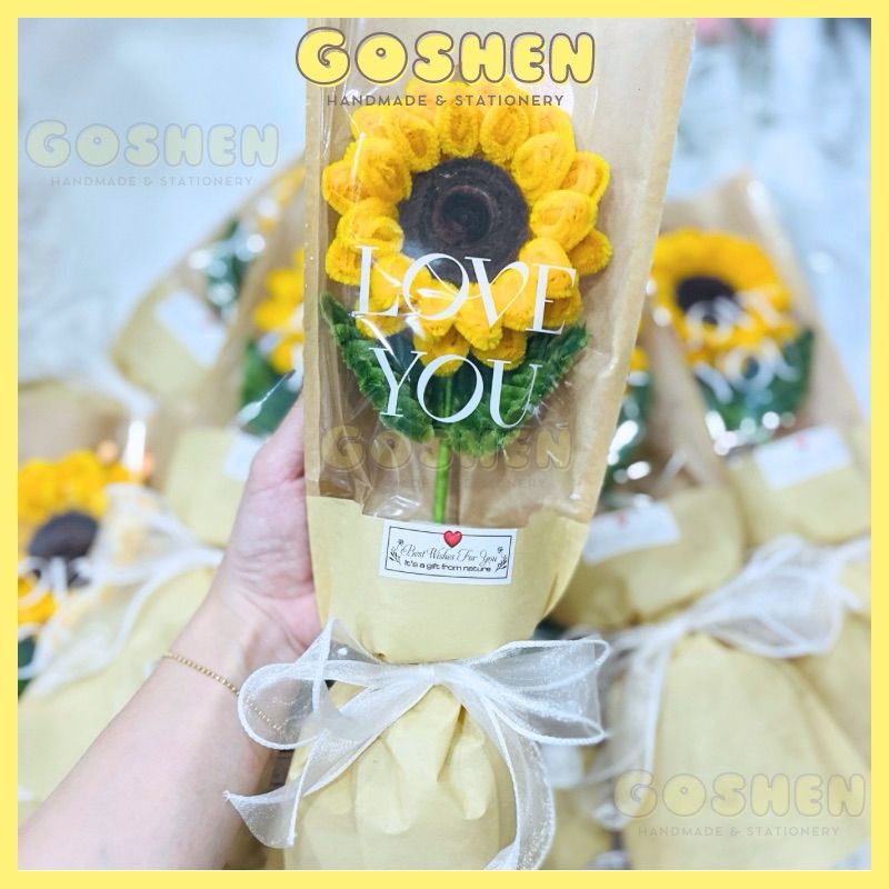 Bó Hoa Kẽm Nhung Làm Sẵn Tặng Thầy Cô, Tặng Mẹ, Tặng Người Yêu 20/10, 20/11, 08/03, bó hoa tặng sinh nhật