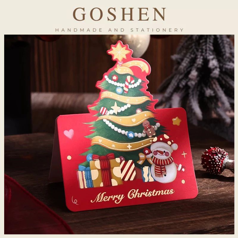 Thiệp Mini Đáng Yêu Chúc Mừng Lễ Giáng Sinh, Noel
