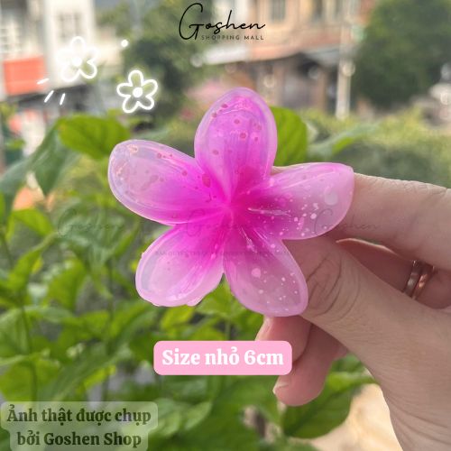 (4cm, 6cm) Kẹp Tóc Hoa Sứ Mini, Kẹp Hoa Size Nhỏ 4cm 6cm Kẹp Mái