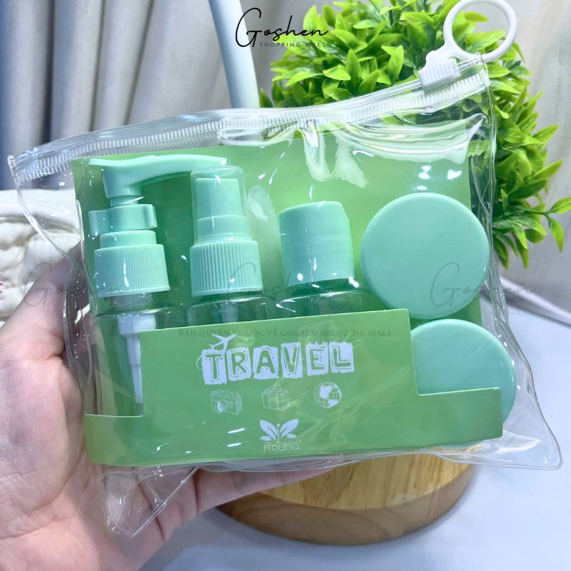 Chai Lọ Chiết Mỹ Phẩm 50ml Du Lịch Tiện Lợi Có Khóa Chống Đổ