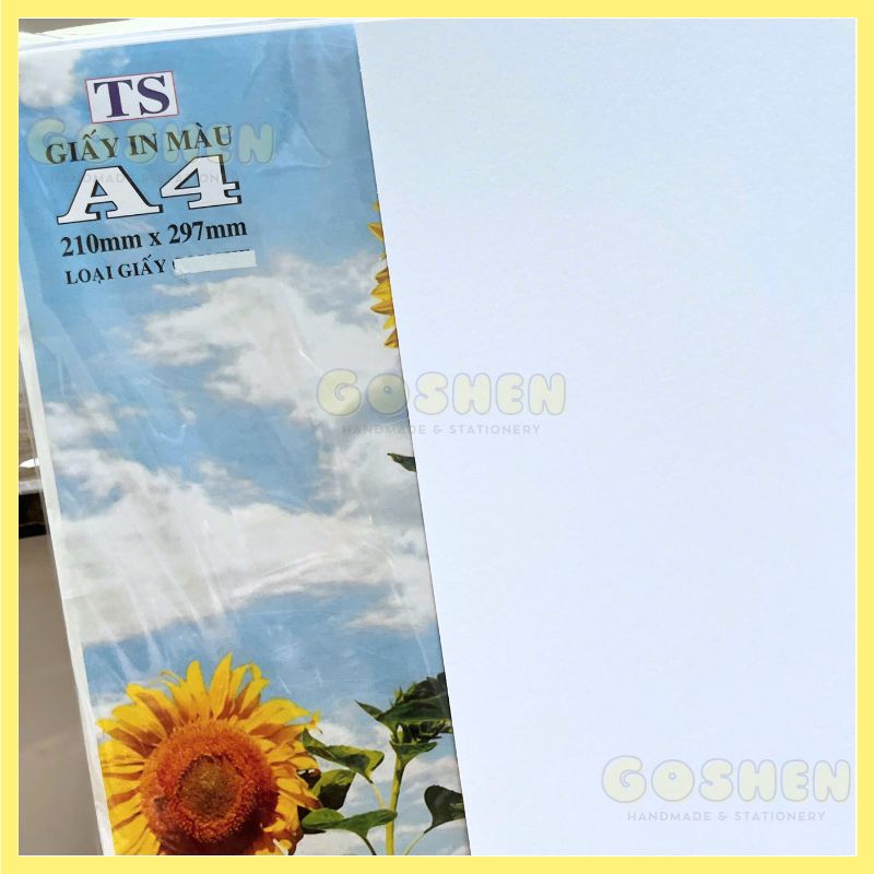 Giấy Bìa Cứng A4 Định Lượng 250gsm Dùng Trong In Ấn, Trang Trí