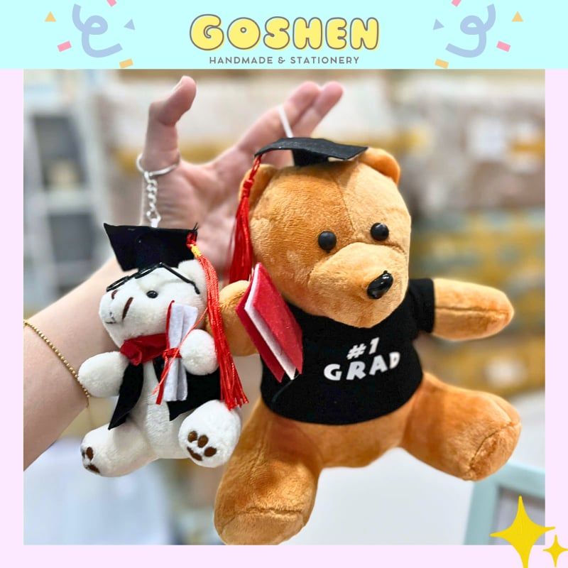 Gấu Bông Tốt Nghiệp Dễ Thương, Trang Trí Quà Tặng Tốt Nghiệp
