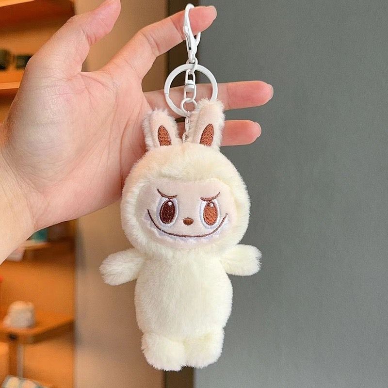 Móc Khóa Gấu Bông Capybara, Labubu Bông Mềm Siêu Dễ Thương