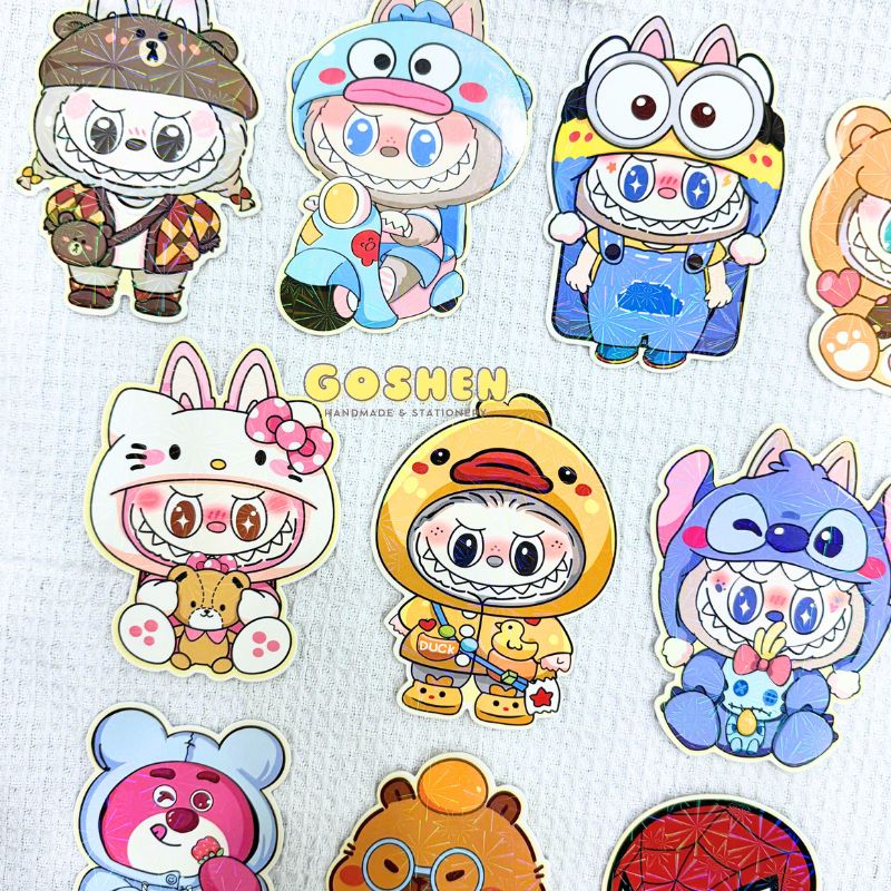 Bao Lì Xì Tết 2025 Chibi Hoạt Hình Dễ Thương Có Phản Quang Cao Cấp