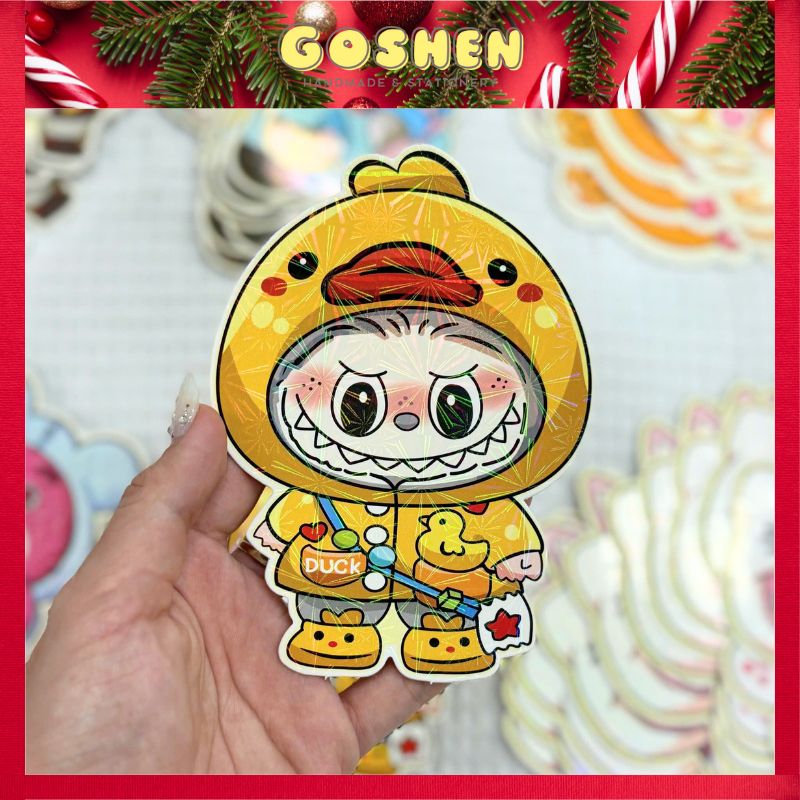 Bao Lì Xì Tết 2025 Chibi Hoạt Hình Dễ Thương Có Phản Quang Cao Cấp