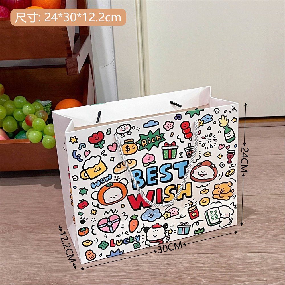 Túi Giấy Đựng Quà Nhiều Mẫu Dễ Thương Dày Dặn