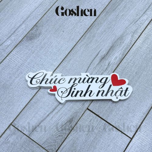 (Lẻ 1 cái) BANNER Theo Even, Nhiều Mẫu Mã, Dày, Cứng Cáp 12cm.