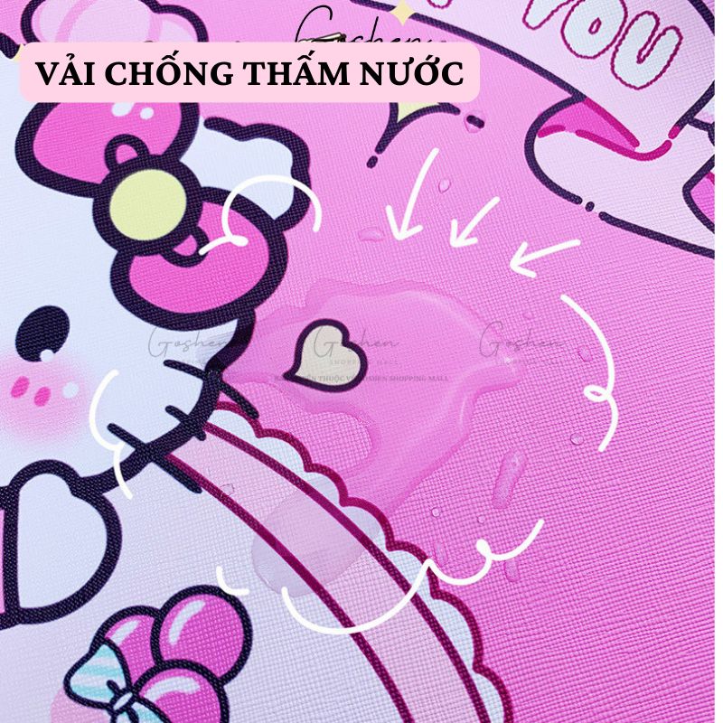 Thảm Lót Bàn Làm Việc, Lót Chuột Cỡ Lớn Chống Thấm Nước Hoạt Hình Dễ Thương