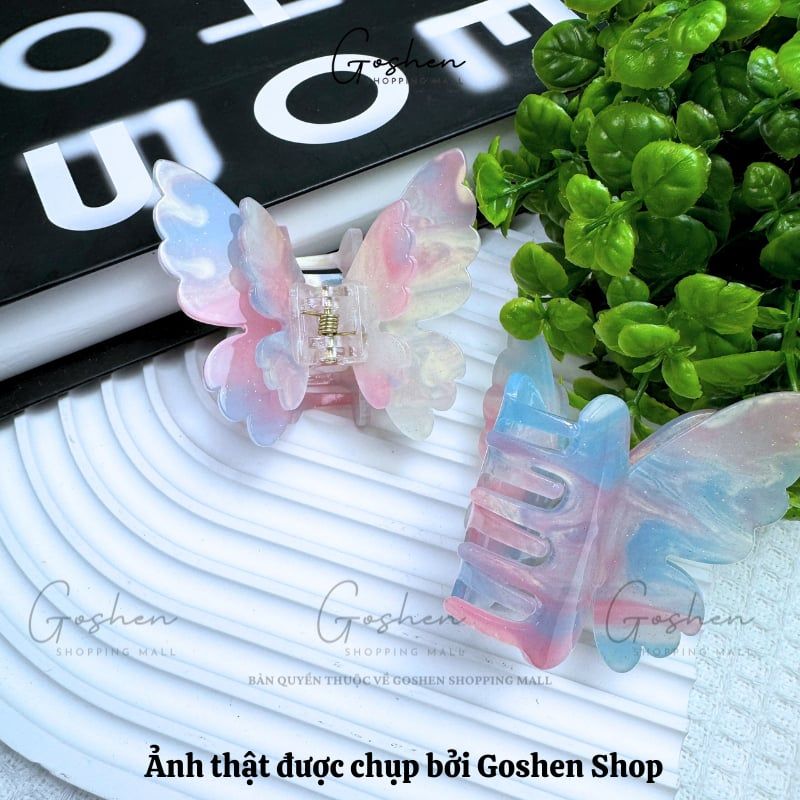 Kẹp Tóc Hình Bướm Thiết Kế Đáng Đẹp-Mới