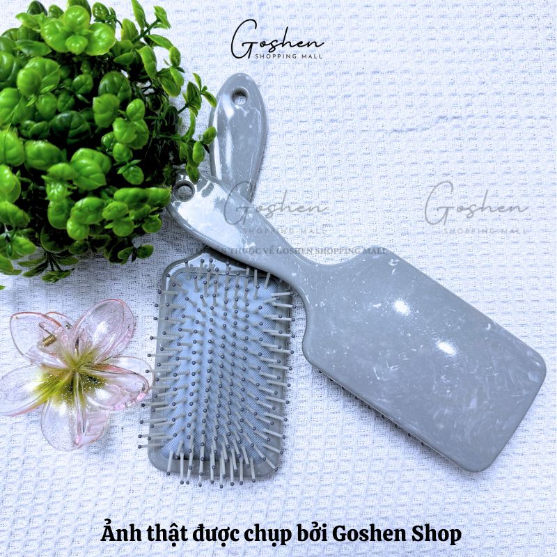 (Đính Chữ Theo Yêu Cầu) Lược Chải Tóc Đệm Khí Thiết Kế Đẹp Mắt