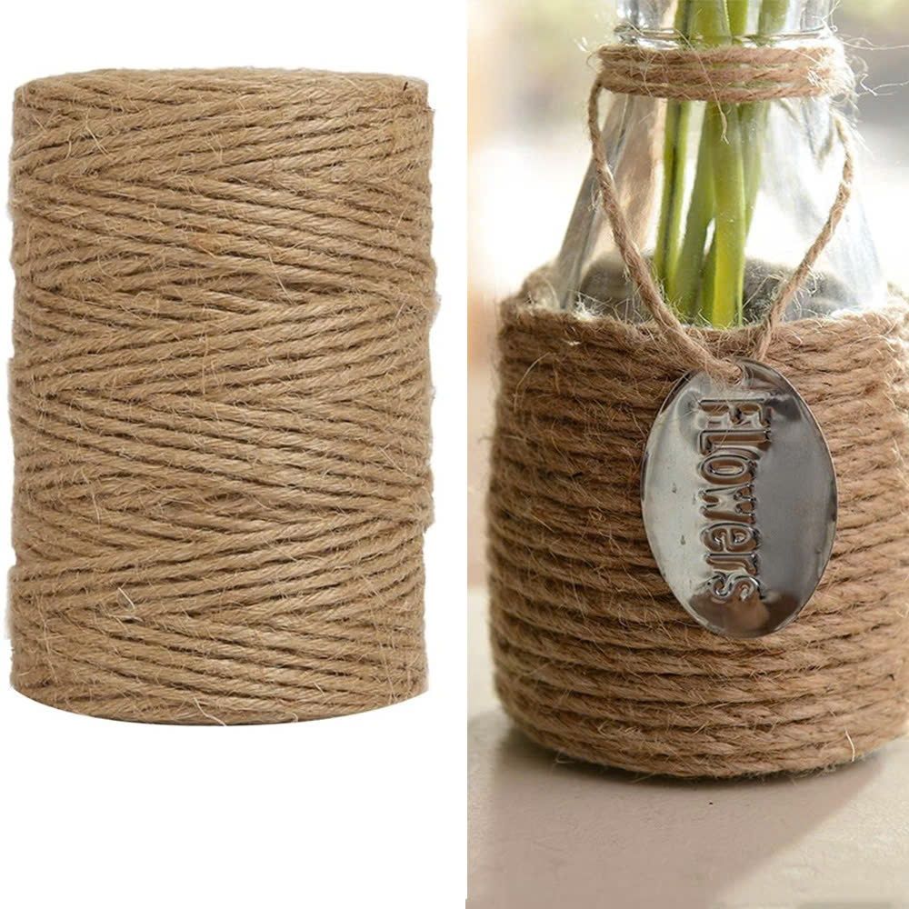 (Dày 3mm) Cuộn Dây Thừng - Dây Cói Dừa Trang Trí Handmade, Decor Treo Tranh Ảnh, Quấn Lọ Hoa, Gói Quà, Đồ Lưu Niệm