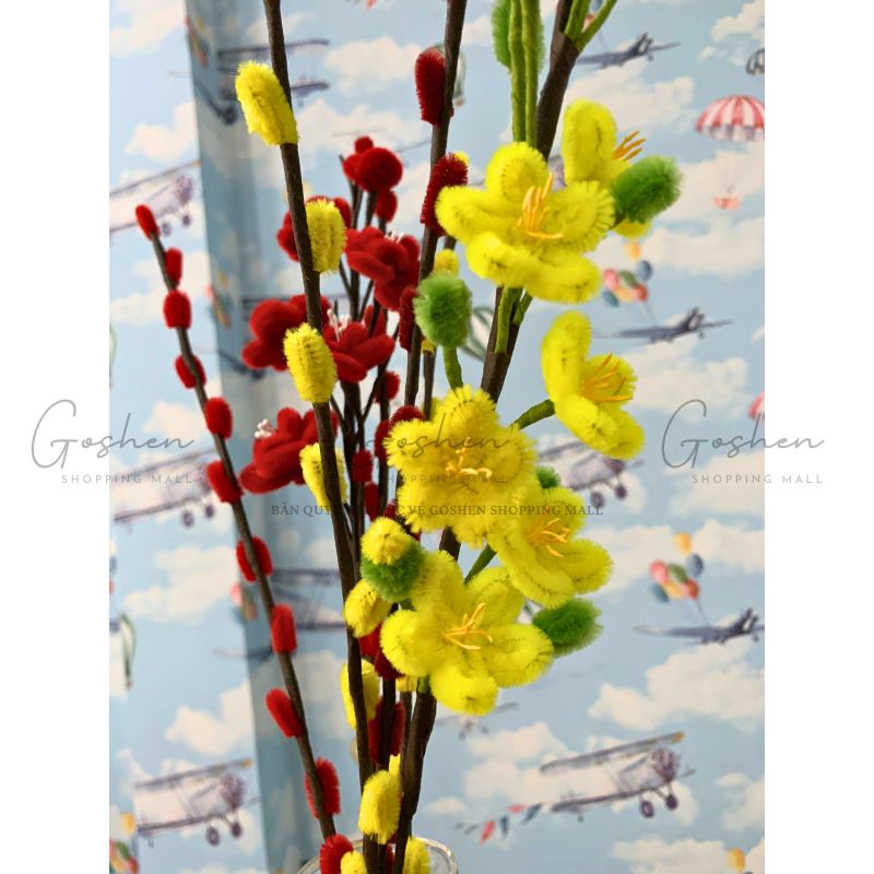 (Sỉ Bó 40s-100s) Sợi Kẽm Nhung Dày-Chất Kẽm Đẹp Làm Hoa, Làm Đồ Handmade