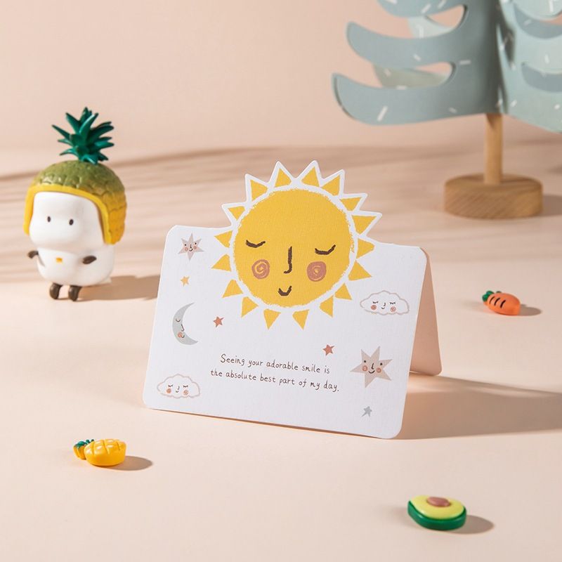 Thiệp Hoạt Hình Ngộ Nghĩnh Chúc Mừng Sinh Nhật Bé