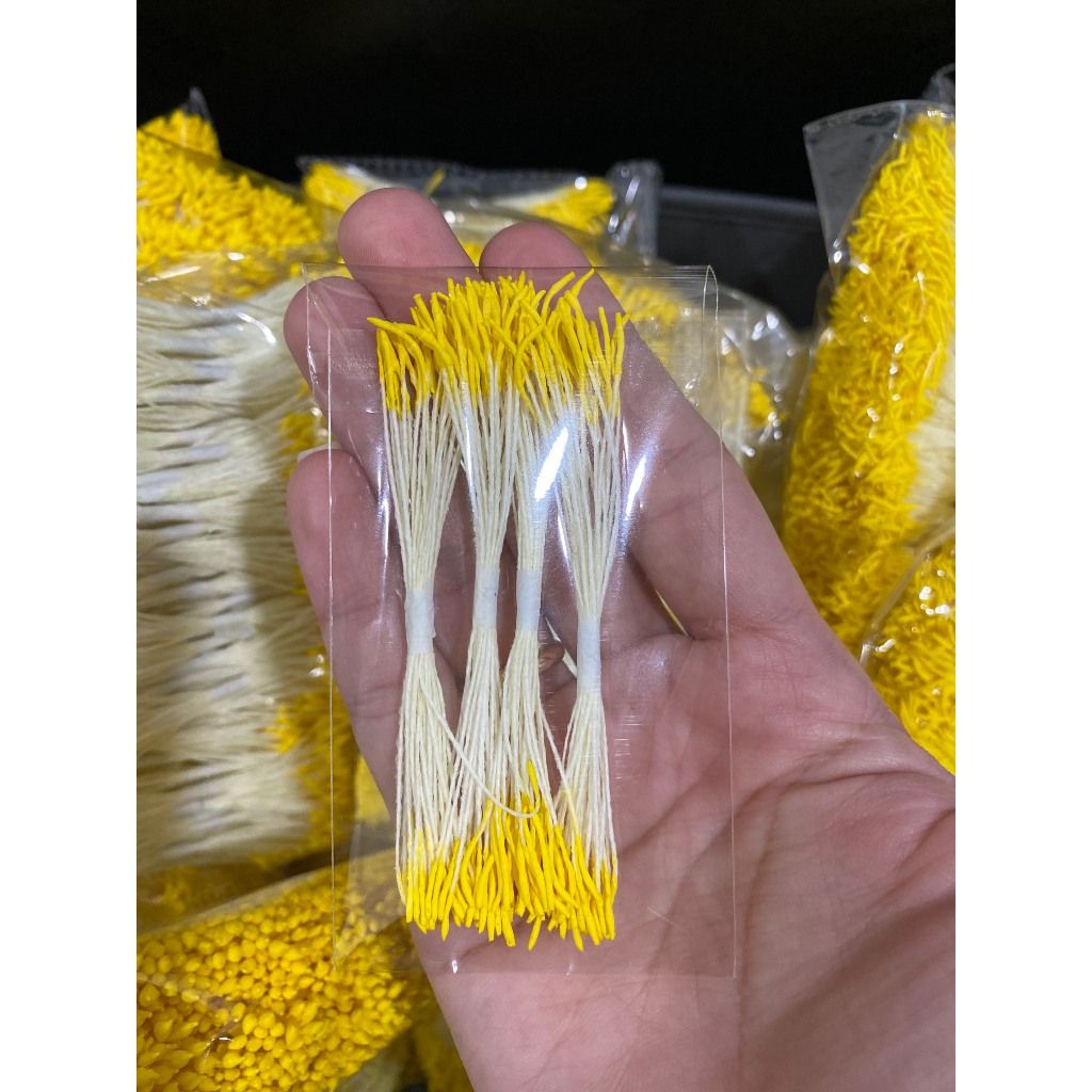 Nhụy hoa, nhuỵ bột làm hoa mai, đào, mẫu đơn, hoa handmade
