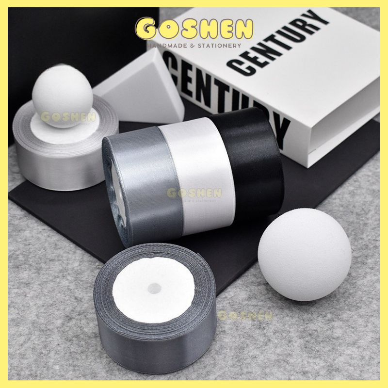 (4cm x 22met) 1 Cuộn Dây Ruy Băng Lụa Bản 4cm
