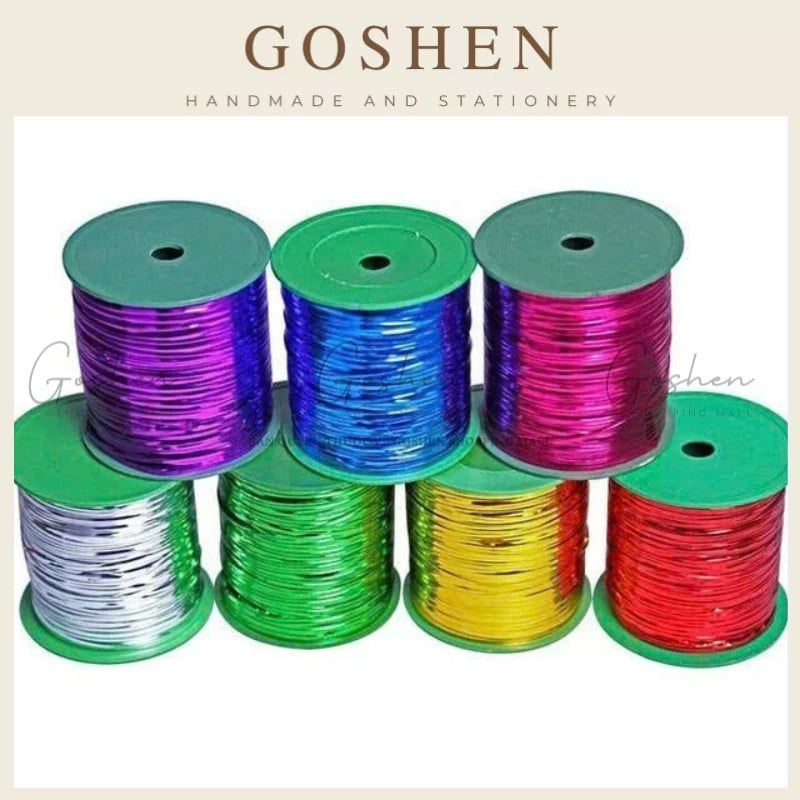 (Lẻ 5m) Dây Kẽm Bọc Nhựa Mềm Làm Đồ Handmade, Gói Hoa, Quà Tặng