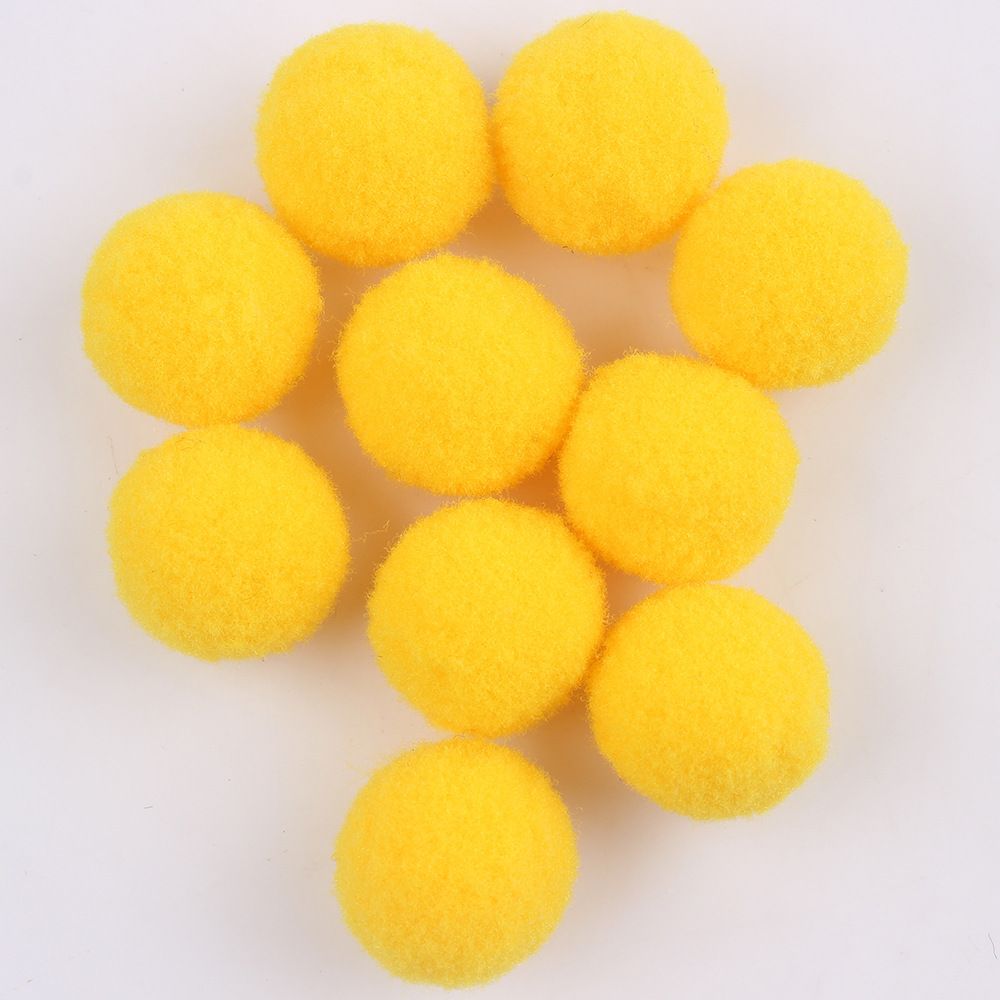 Pom Pom Cục Bông Hàng Đẹp Dùng Trang Trí, Làm Đồ Handmade Nhiều Kích Cỡ
