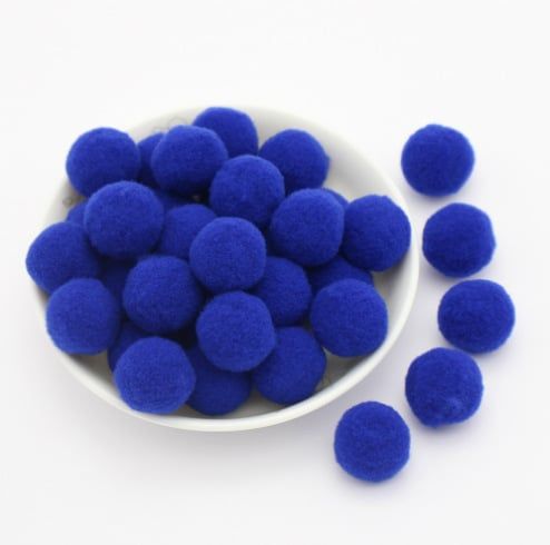 Pom Pom Cục Bông Hàng Đẹp Dùng Trang Trí, Làm Đồ Handmade Nhiều Kích Cỡ