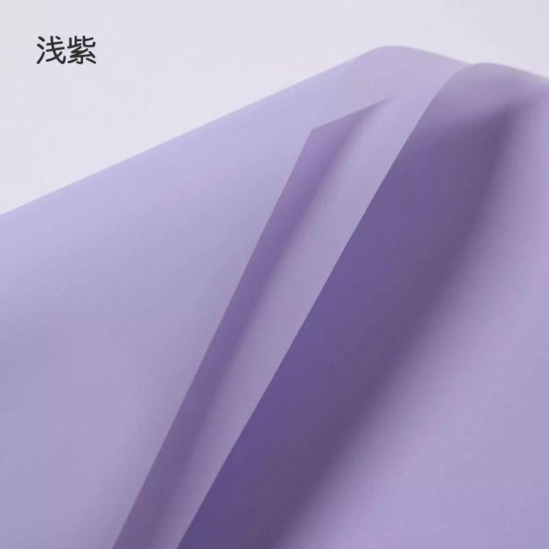 (58cm x 58cm) Giấy Bóng Mờ Trơn. Gói Hoa Gói Quà Dày Dặn